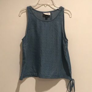 Universal Thread Chambray tank top